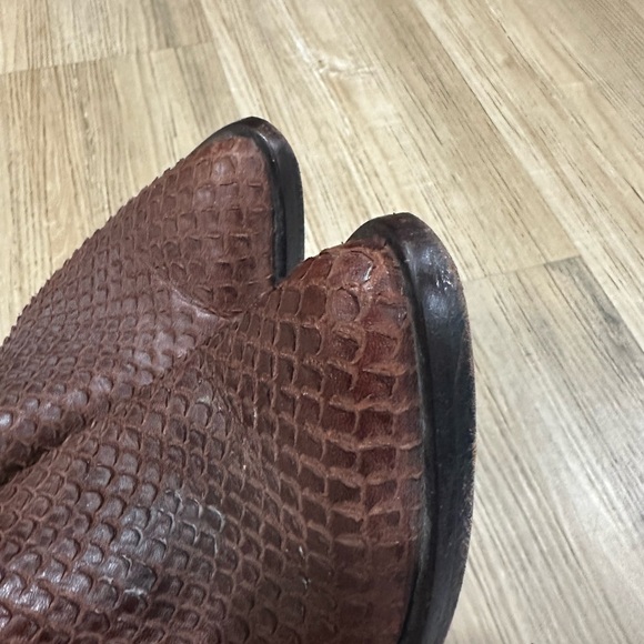 All saints  Jackson leather mules sz 8  good condition - Picture 5 of 10